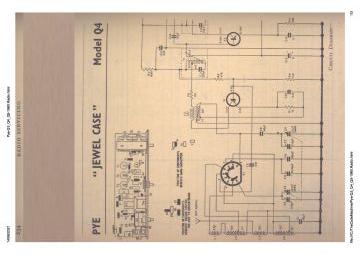 Pye Jewel Case schematic circuit diagram
